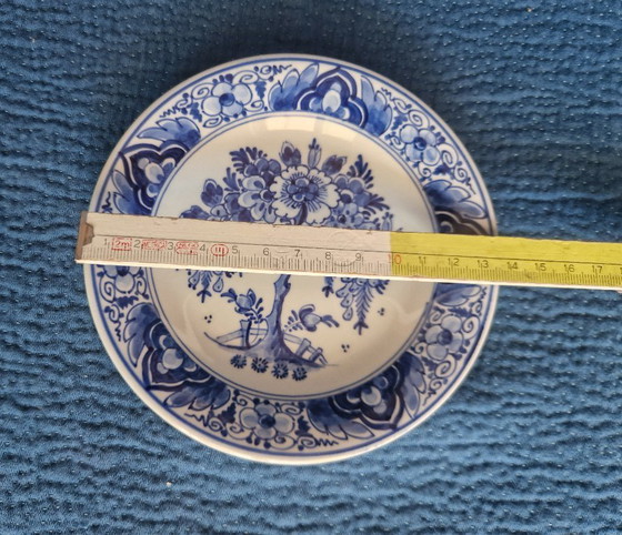 Image 1 of Tre piatti decorativi ceramica  Delft