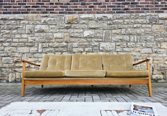 Image 1 of Eugen Schmidt Sofa Daybed jaren 60 Mid Century Banken