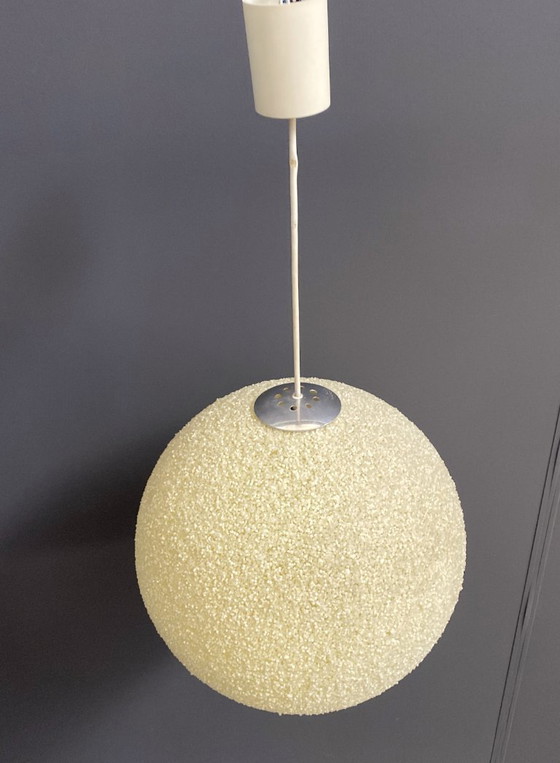 Image 1 of Lampada a sfera Suger in giallo di John e Sylvia Reid per Rotaflex 1960