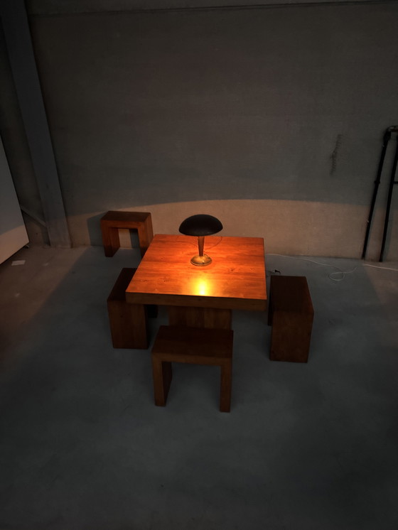 Image 1 of Set da pranzo Brustalista anni '90