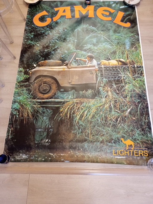 Affiche camel lighters