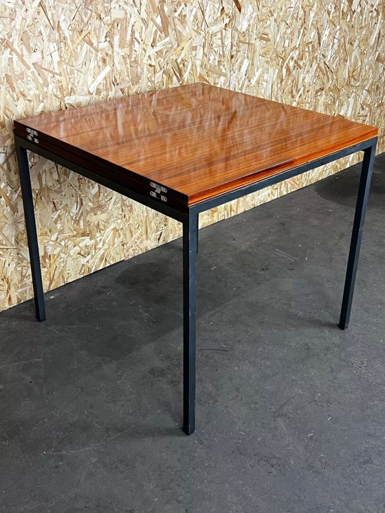 Image 1 of 60s 70s Walnut Table Dining Table Wilhelm Renz Dining Table Folding Table