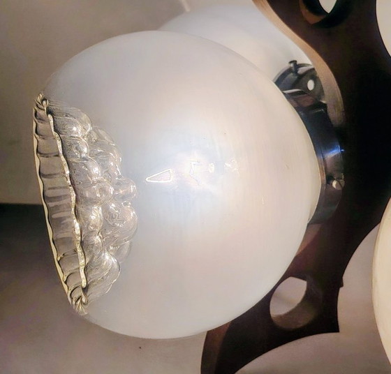 Image 1 of Space Age Sputnik Futurist Ceiling Light