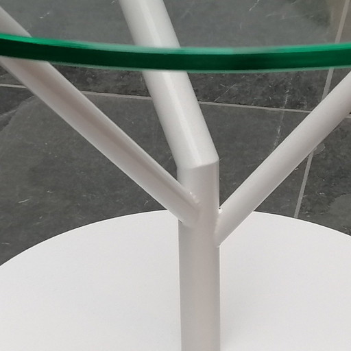 Helderr Branche White side table