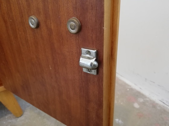 Image 1 of Luxe Mid Century Vintage Lowboard Dressoir TV-meubel Platenspeler-meubel