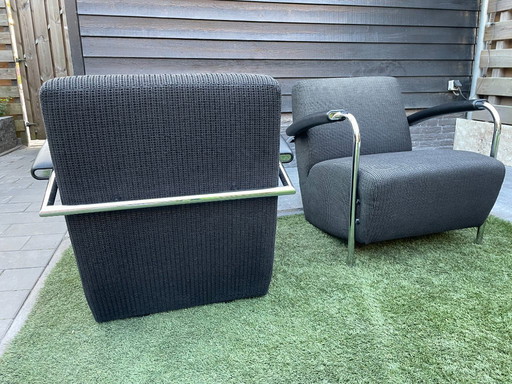 2x Leolux Scylla Fauteuil