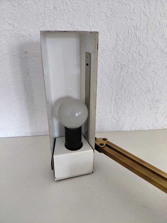 Image 1 of Pfaffl desk lamp model 833 in brown