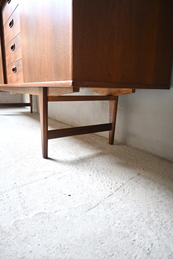 Credenza bassa vintage in teak Omer Lefèvre Utrecht 200 – Credenze, Legno (photo 8 of 15)