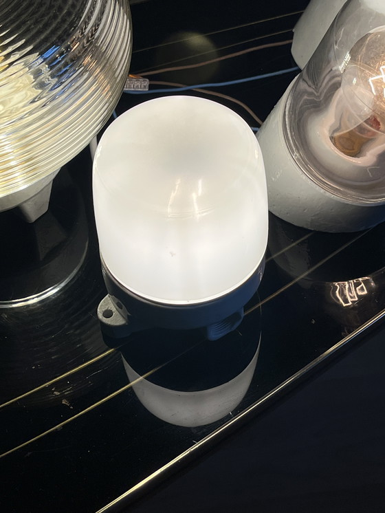 Image 1 of 4 lampade in ceramica di metà secolo