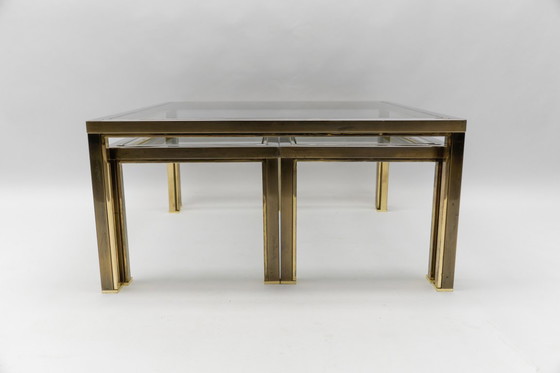 Image 1 of Tables gigognes françaises vintage, années 1970, lot de 3