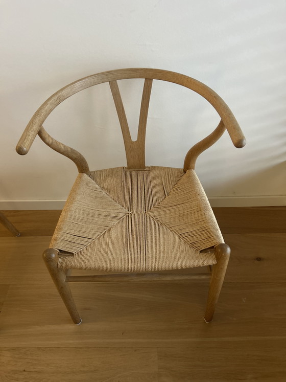Image 1 of Carl Hansen Wishbone Eiche, 2x geseift