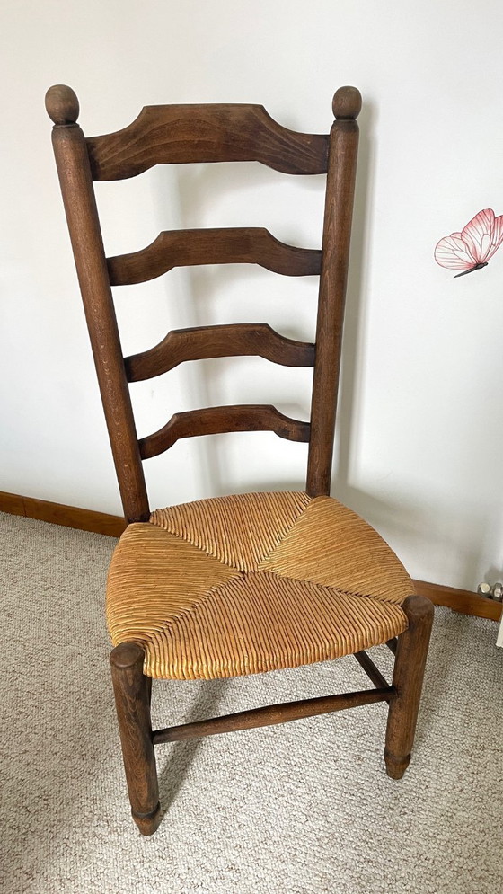 Image 1 of stoel in de stijl van Charles Dudouyt