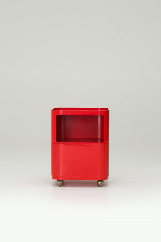 Image 1 of Table à roulettes 'Componibili' - Anna Castelli Ferrieri