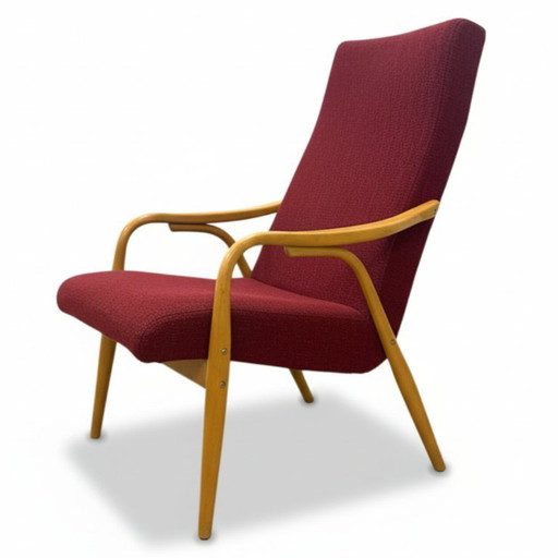 Poltrone TON retrò di Antonín Šuman, Ohýbané Dřevo, anni '60