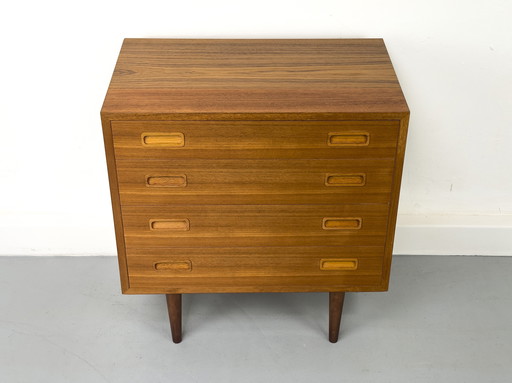Chest of Drawers in Teak by Carlo Jensen for Hundevad & Co, 1960s