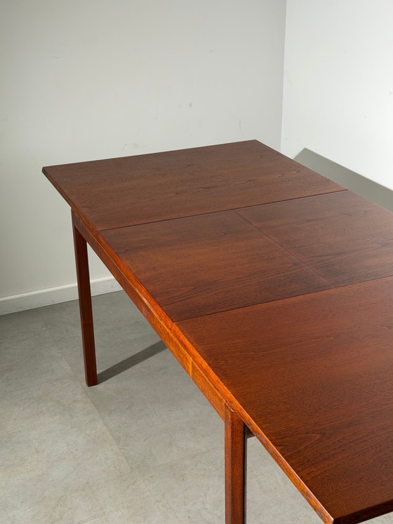 White & Newton Extendable Teak Dining Table – British Mid-Century Modern, 1960s (photo 2 of 5)