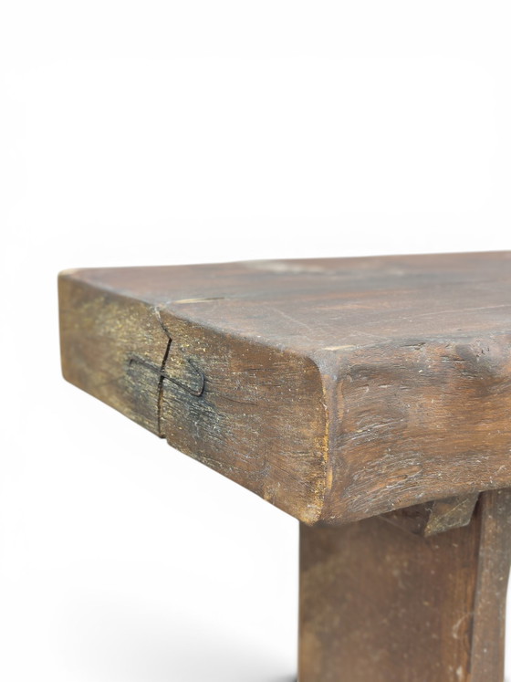 Image 1 of Primitive french console table