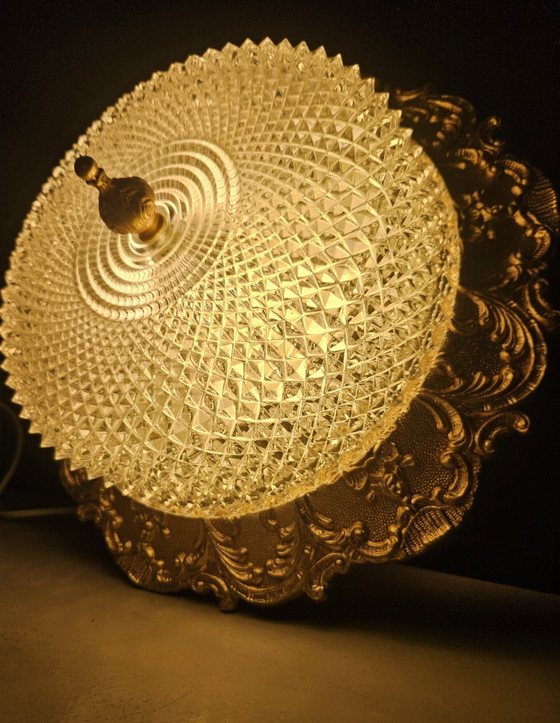 Image 1 of Hollywood Regency Ceiling Lamp 60s/70s