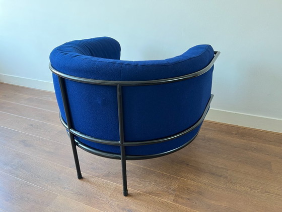 Image 1 of Fauteuil vintage Harvink Design - Postmoderne - Bleu