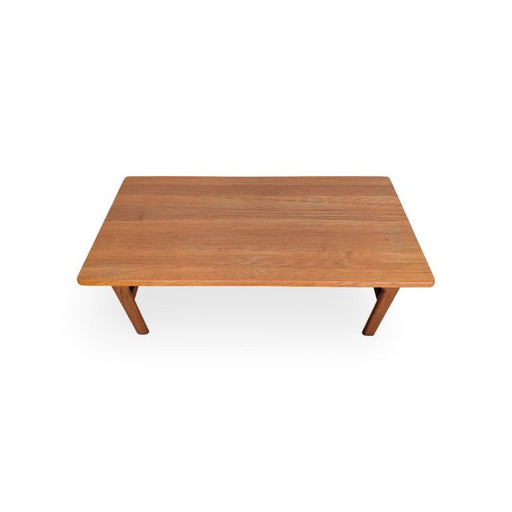 Table basse vintage en teck de style Midcentury, design Niels Bach