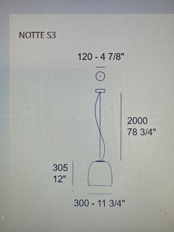 Image 1 of Prandina Notte S3/S33, lampes au design italien