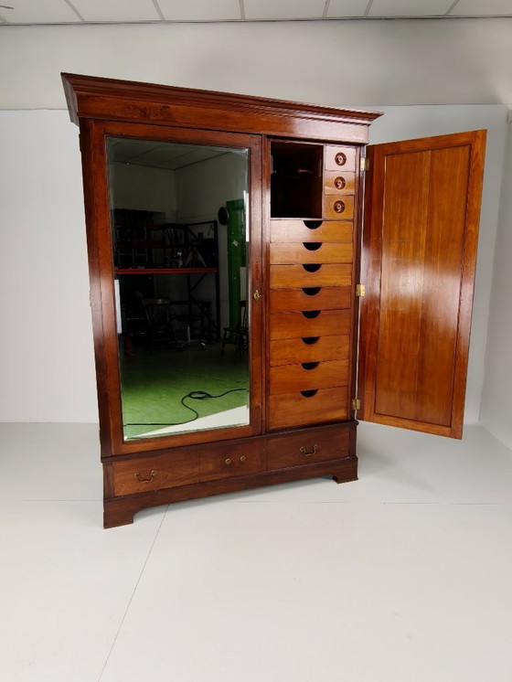 Image 1 of Armadio in mogano di alta qualità della fine del XIX secolo di H. Pander & Zonen