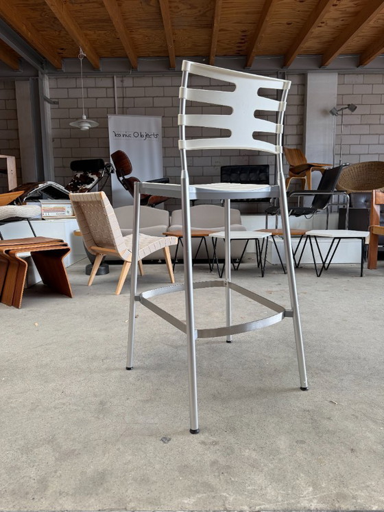 Image 1 of 2x Fritz Hansen Ice Barstool