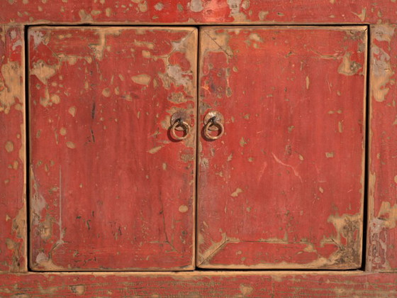 Antique chest of drawers in elm wood – China, circa 1930 – Iron (photo 27 of 40)