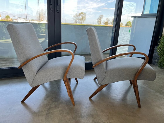 Image 1 of Due poltrone Tatra Nábytok vintage della metà del secolo