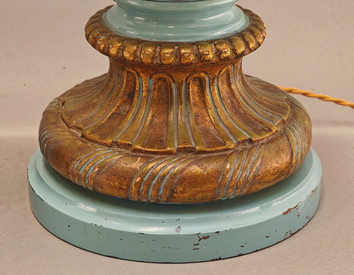 A pair of vintage Florentine lamp bases