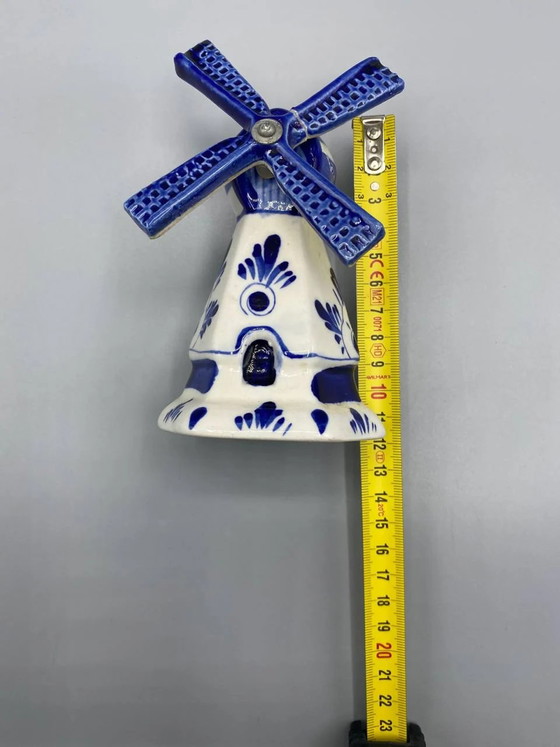 Windmühle aus Delfter Keramik (vero sweet presents), handbemalt, mit beweglichen Flügeln – Geschirr (photo 5 of 5)