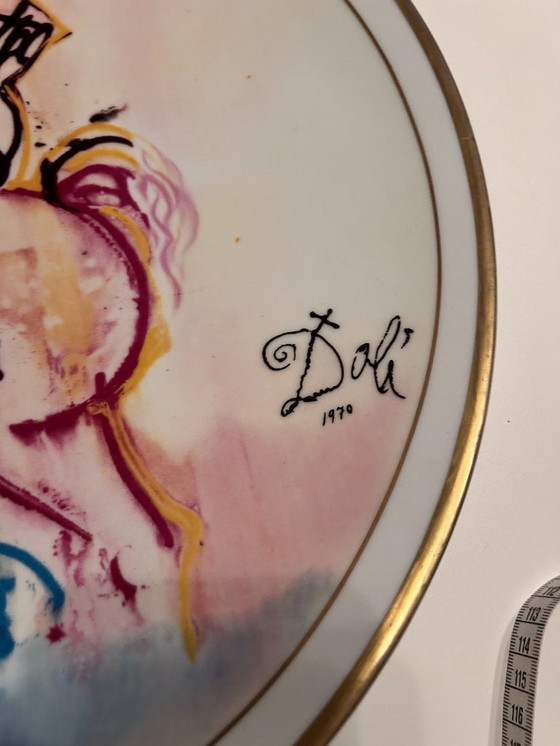 Image 1 of Plato de Dalí "San Jorge" / serie "Los caballos dalinianos"