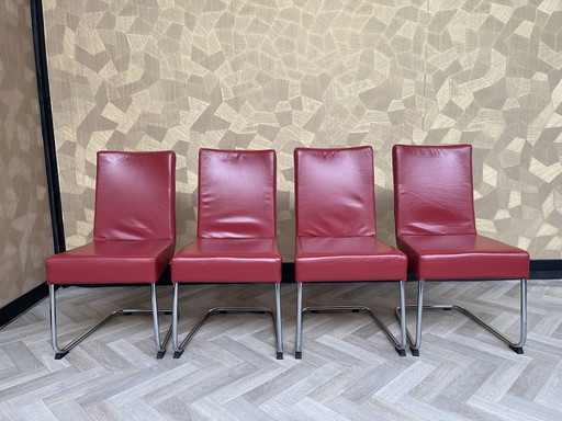 4x Arco design dining room chair