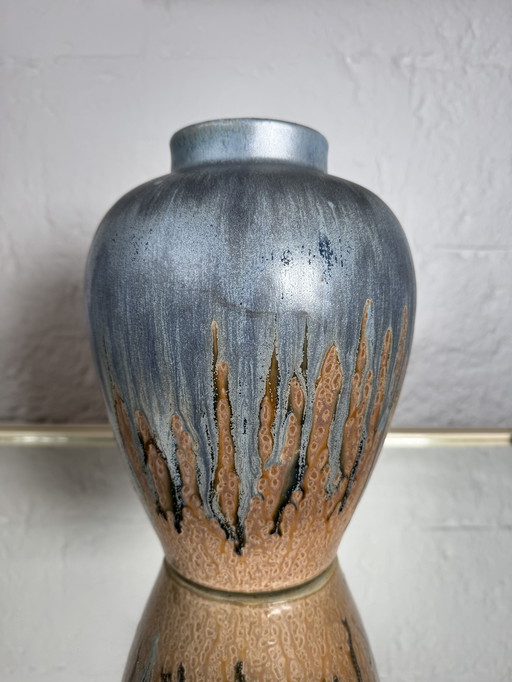 Vaso in gres fiammato Art Déco
