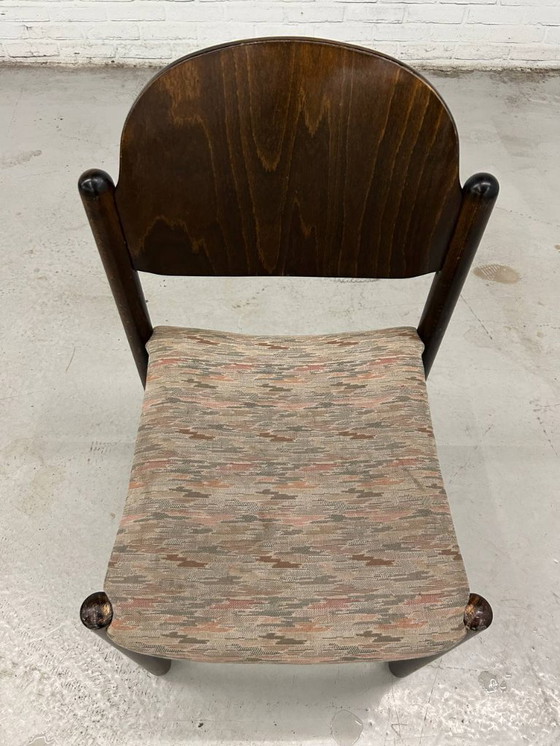 Image 1 of Lotto 69 sedie impilabili in legno vintage