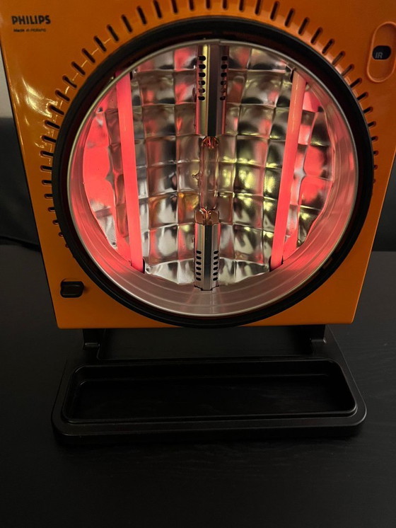 Image 1 of Lampada solare/IR vintage Philips HP3114 – arancione retrò, quasi come nuova