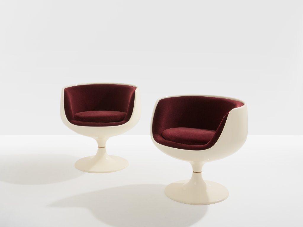 Pastil Eero Aarnio armchair orange | Whoppah