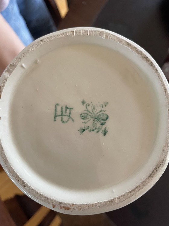 3-Piece Chinese Vase Set – Ceramic (photo 5 of 7)