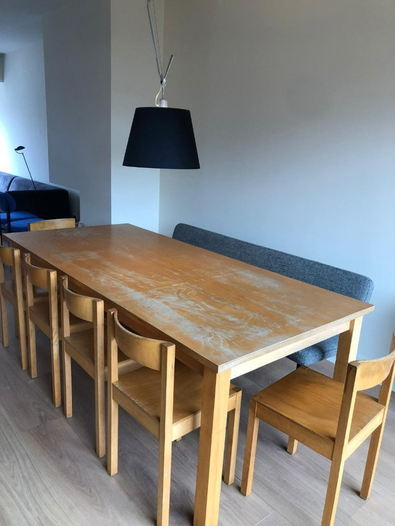 Image 1 of Dining table and chairs by Richard Hutten