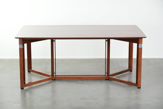 Image 1 of Art Deco design set consisting of a dining table and dining chairs by Schuitema from the Decoforma series