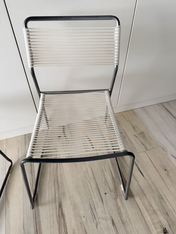 Image 1 of Ensemble de 6 chaises Melker de Lisa Norinder pour IKEA – Design scandinave spaghetti des années 1990