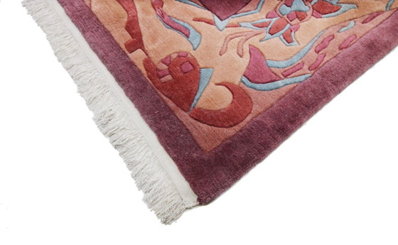 Original Modern Designer Highland Wool Rug Nepal 399 x 295 cm, Rugs & carpets, Purple (photo 5 of 10)
