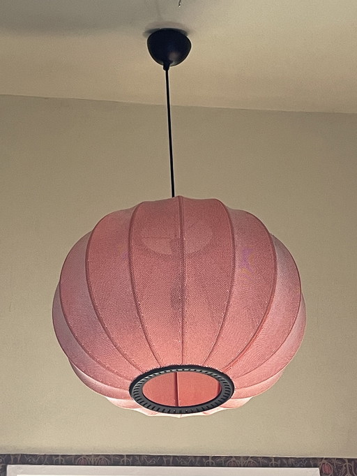 Knit-Wit 45 Round Hanglamp Coral - Made By Hand