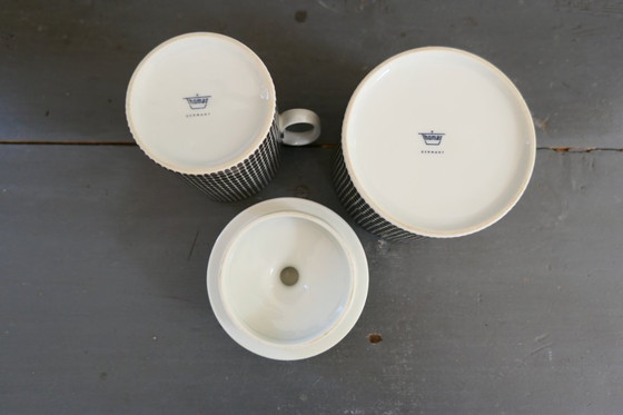 Image 1 of Vintage Thomas 700 Medallion Onyx set latte e zucchero