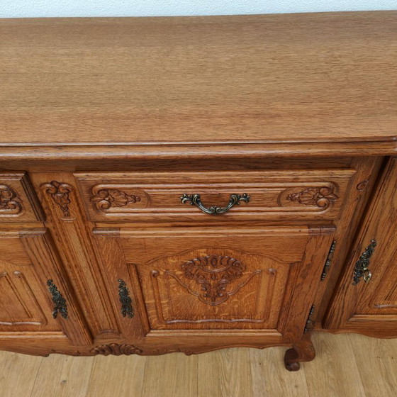 Country Vintage Louis XV Sideboard Wall Cabinet Buffet Cabinet 505 – Wood (photo 17 of 18)