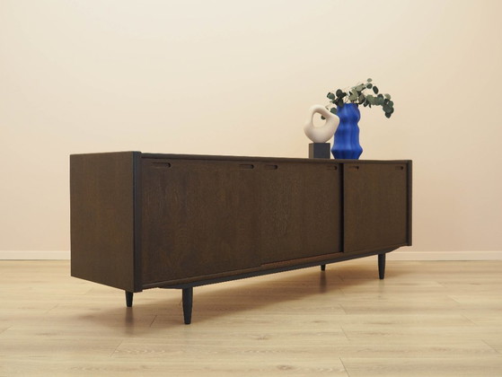 Image 1 of Eikenhouten dressoir, Deens design, jaren 70, vervaardigd door Skovby Møbelfabrik