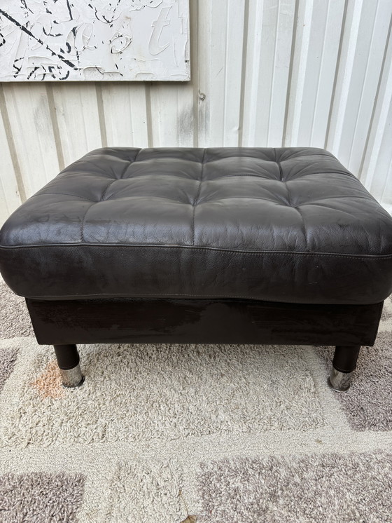 Image 1 of Mid-century IKEA LANDSKRONA voetenbank 