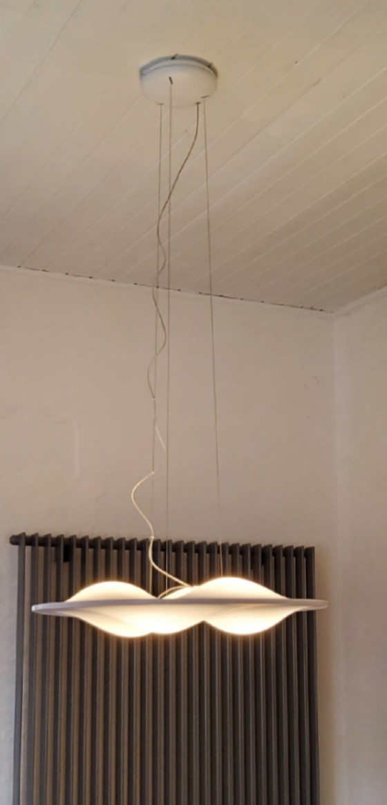 Image 1 of Circle Wave 7462 Linea Light / Lampada a sospensione Ma&De - Design di Mirco Crosatto (2012), diffusore in PMMA Ø66 cm, LED 28W 