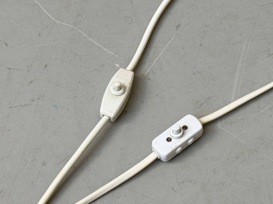 Image 1 of Set di 2 lampade da tavolo gialle Eclisse di Vico Magistretti per Artemide, Italia, anni '60