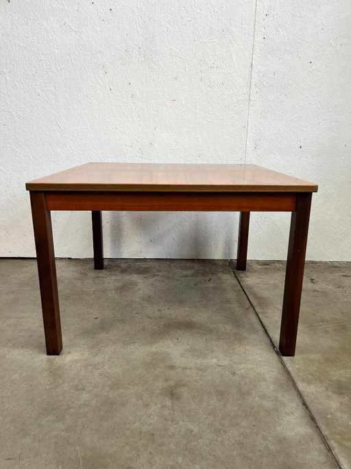 Tavolino da caffè/tavolino laterale vintage danese, in teak, anni '70